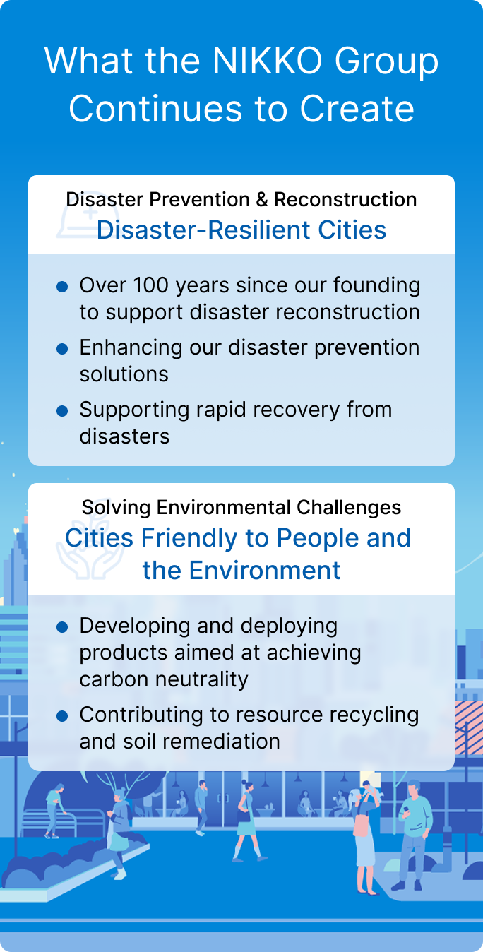 What the NIKKO Group Continues to Create